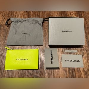 Balenciaga Cash Large Long Coin and Card Holder